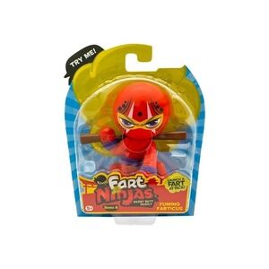 Fart Ninjas Fuming Farticus Funny Gag Gift Motion Activated New In Package